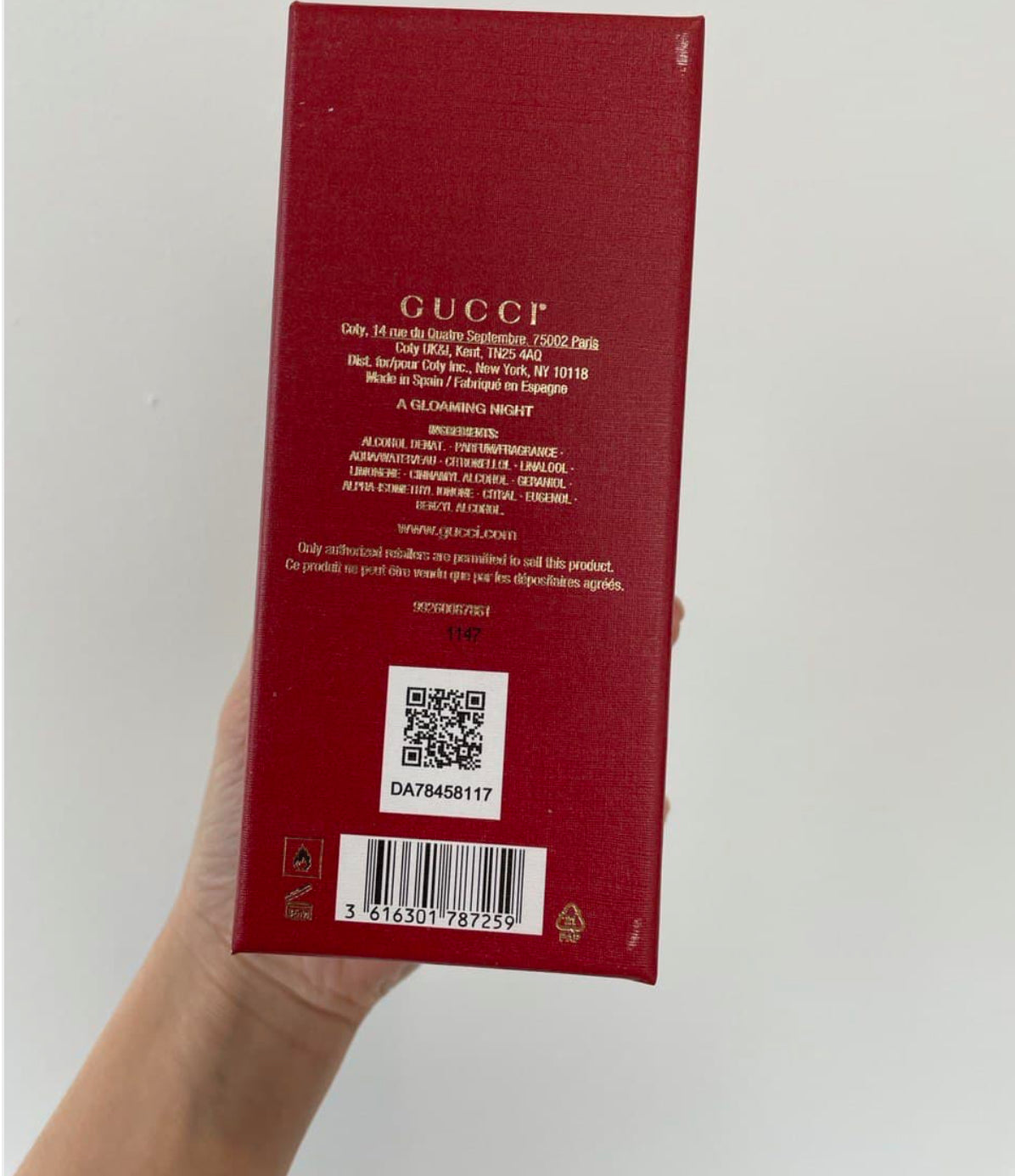 Gucci – A Gloaming Night Eau de Parfum 100ml | 100% Authentic | Unisex Perfume