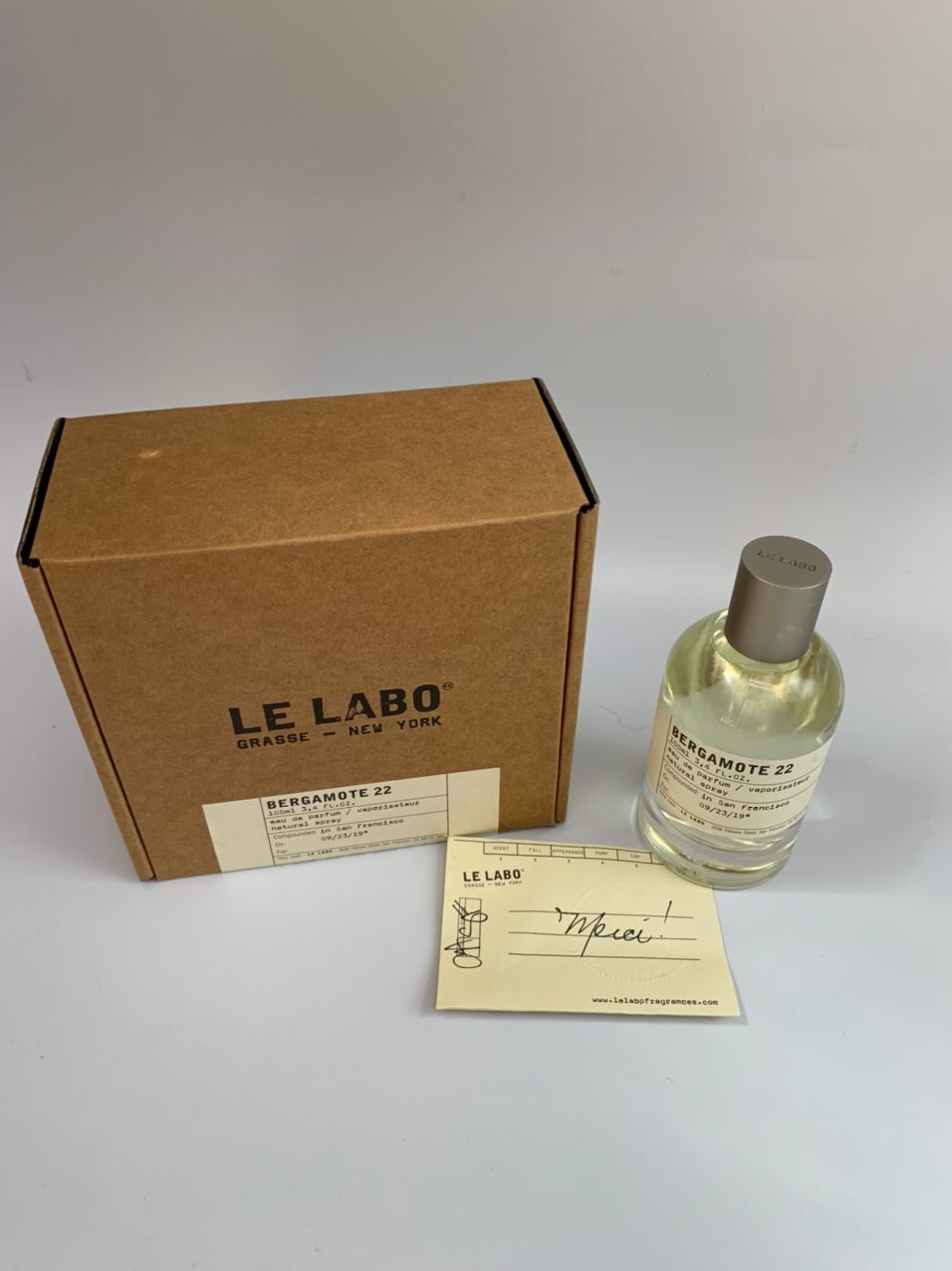 LE LABO Bergamote 22 Eau de Parfum 100ml | 100% Authentic | Unisex Perfume