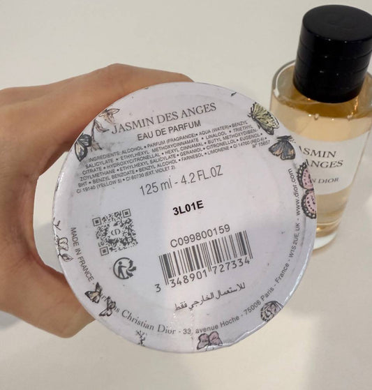 Christian Dior Jasmin Des Anges Eau de Parfum (125ml) – 100% Authentic | Unisex