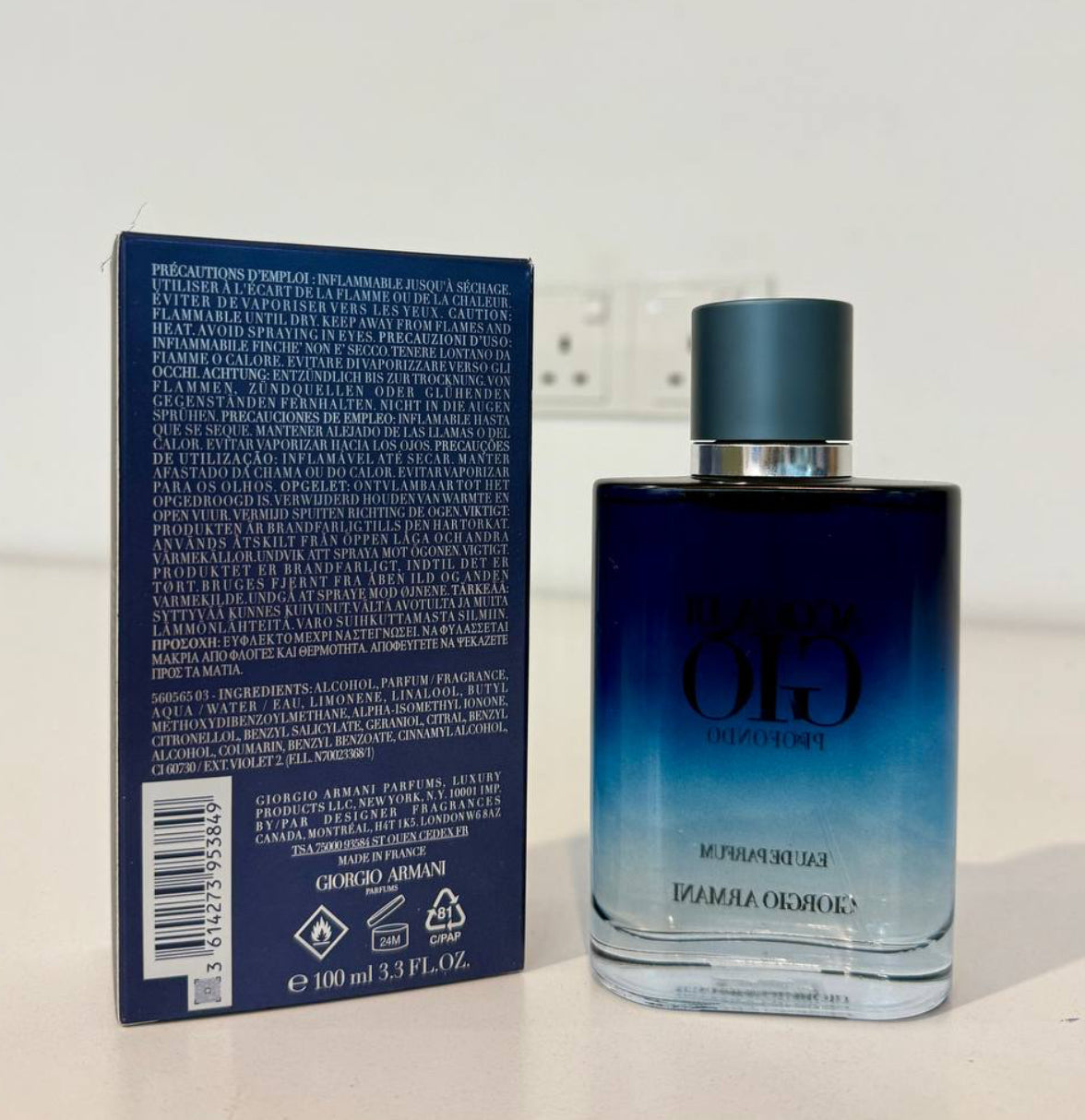 Giorgio Armani – Acqua di Giò Profondo Eau de Parfum (125ml) | 100% Authentic | Men’s Perfume