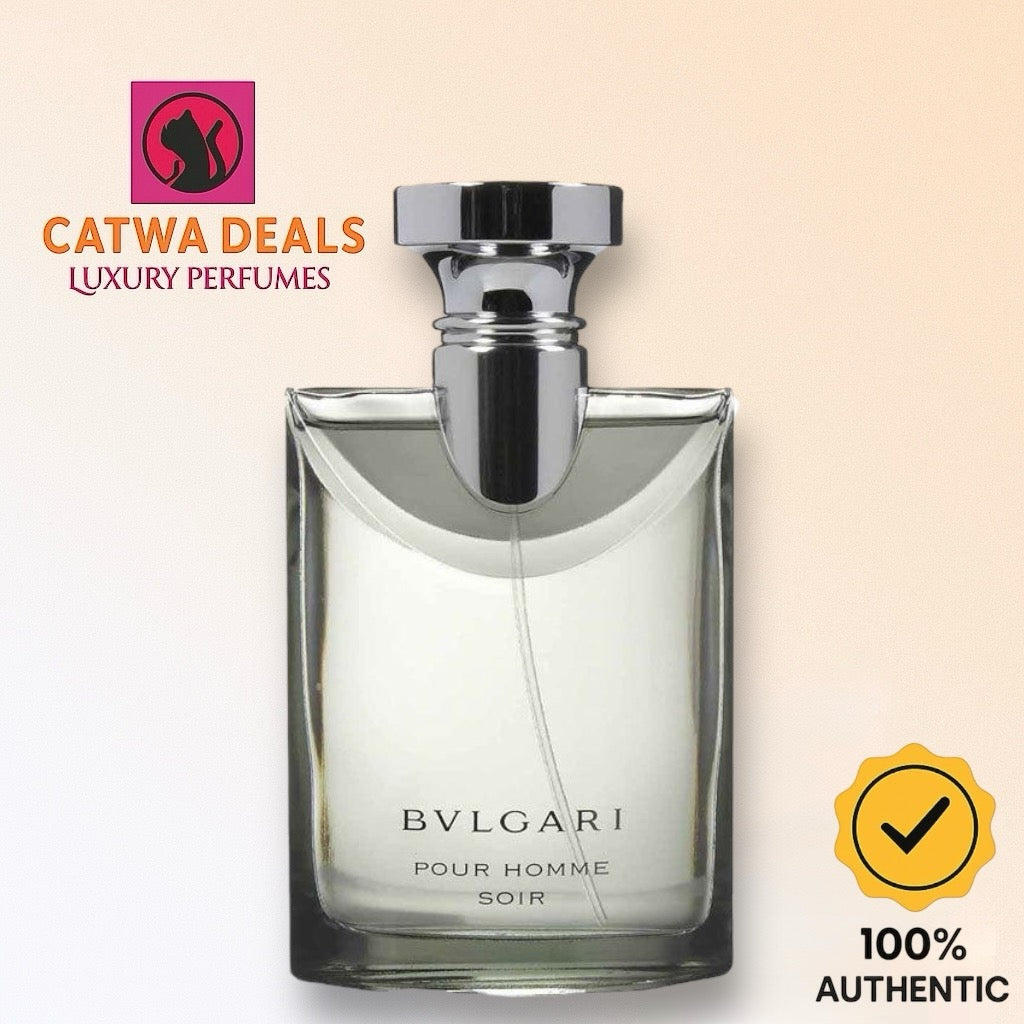 Bvlgari Pour Homme Soir Eau de Toilette (100ml) – 100% Authentic | Men’s Perfume