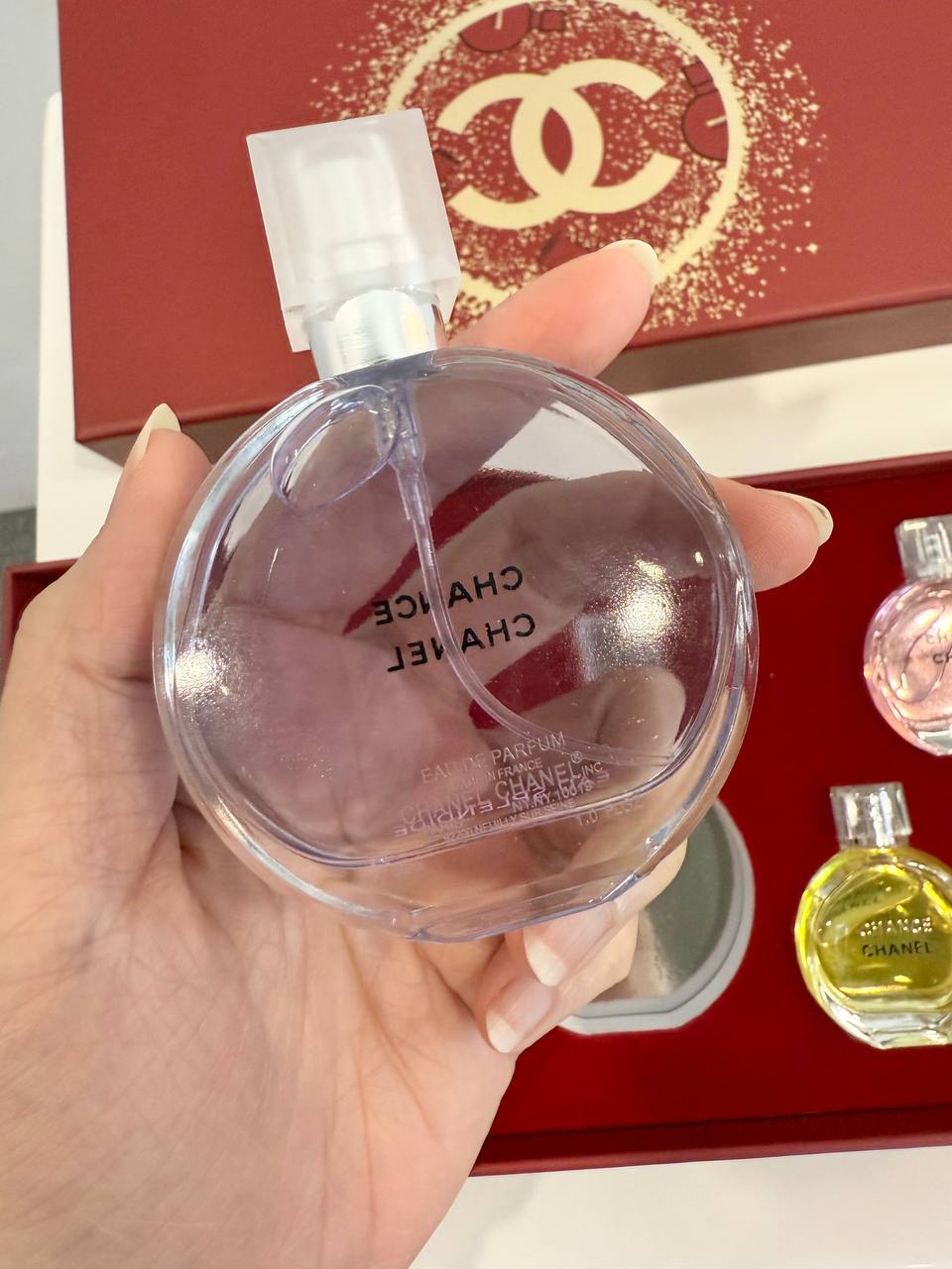 CHANEL SET 6IN1 (RED BOX)