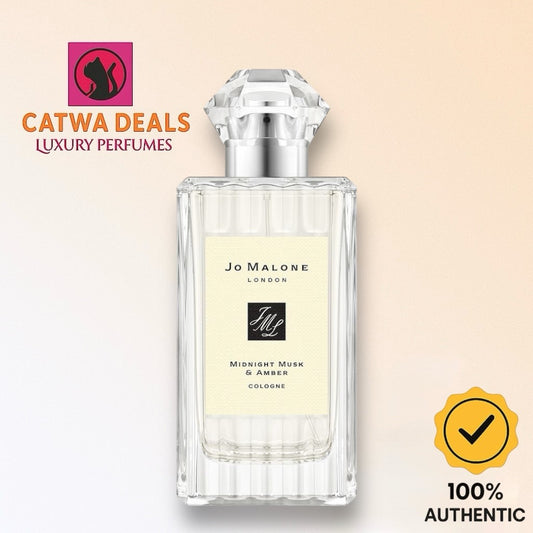 Jo Malone Musk & Amber Midnight Eau de Parfum 100ml | 100% Authentic | Unisex Perfume