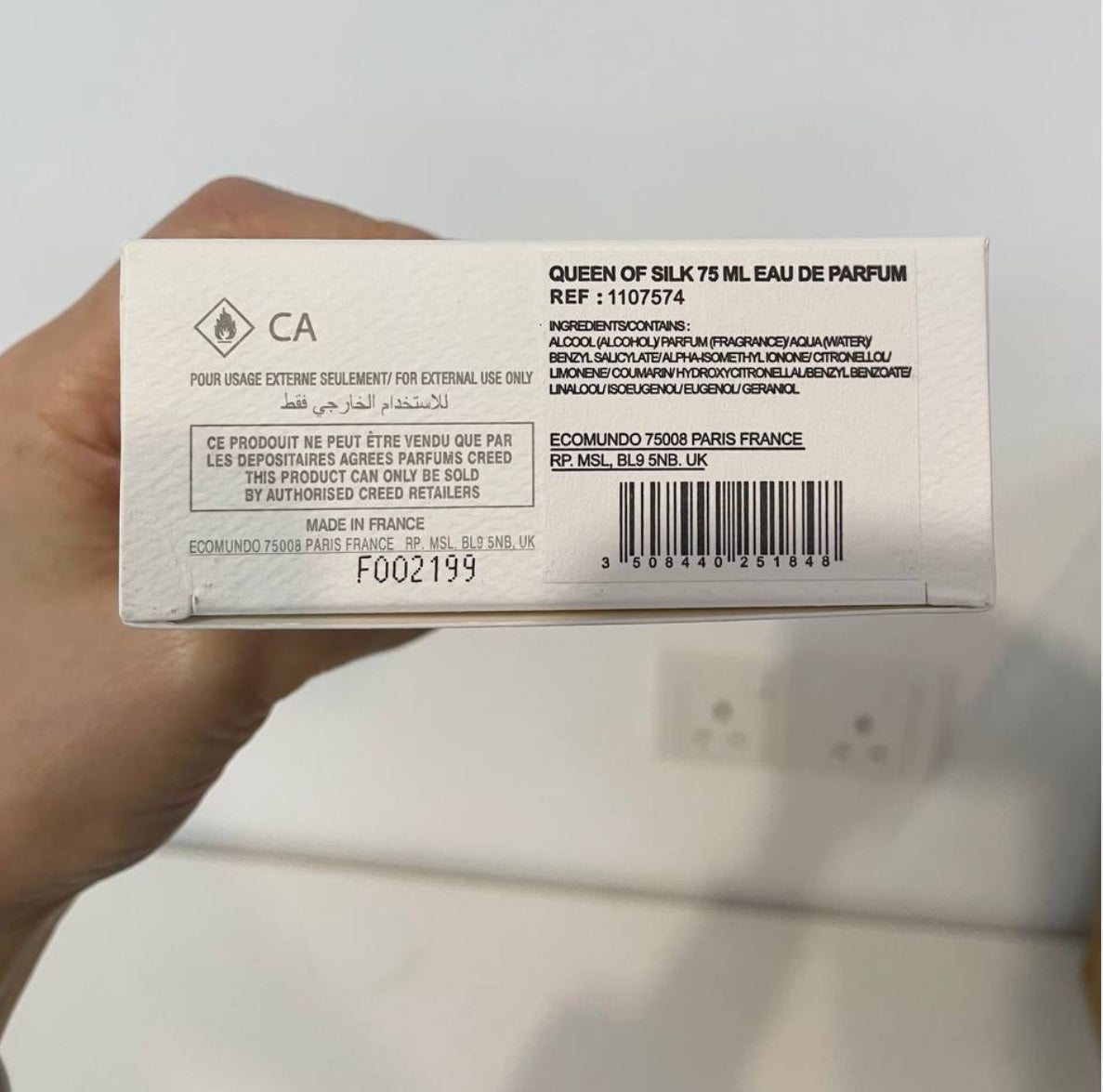 Creed Queen of Silk Eau de Parfum (75ml) – 100% Authentic | Women Perfume