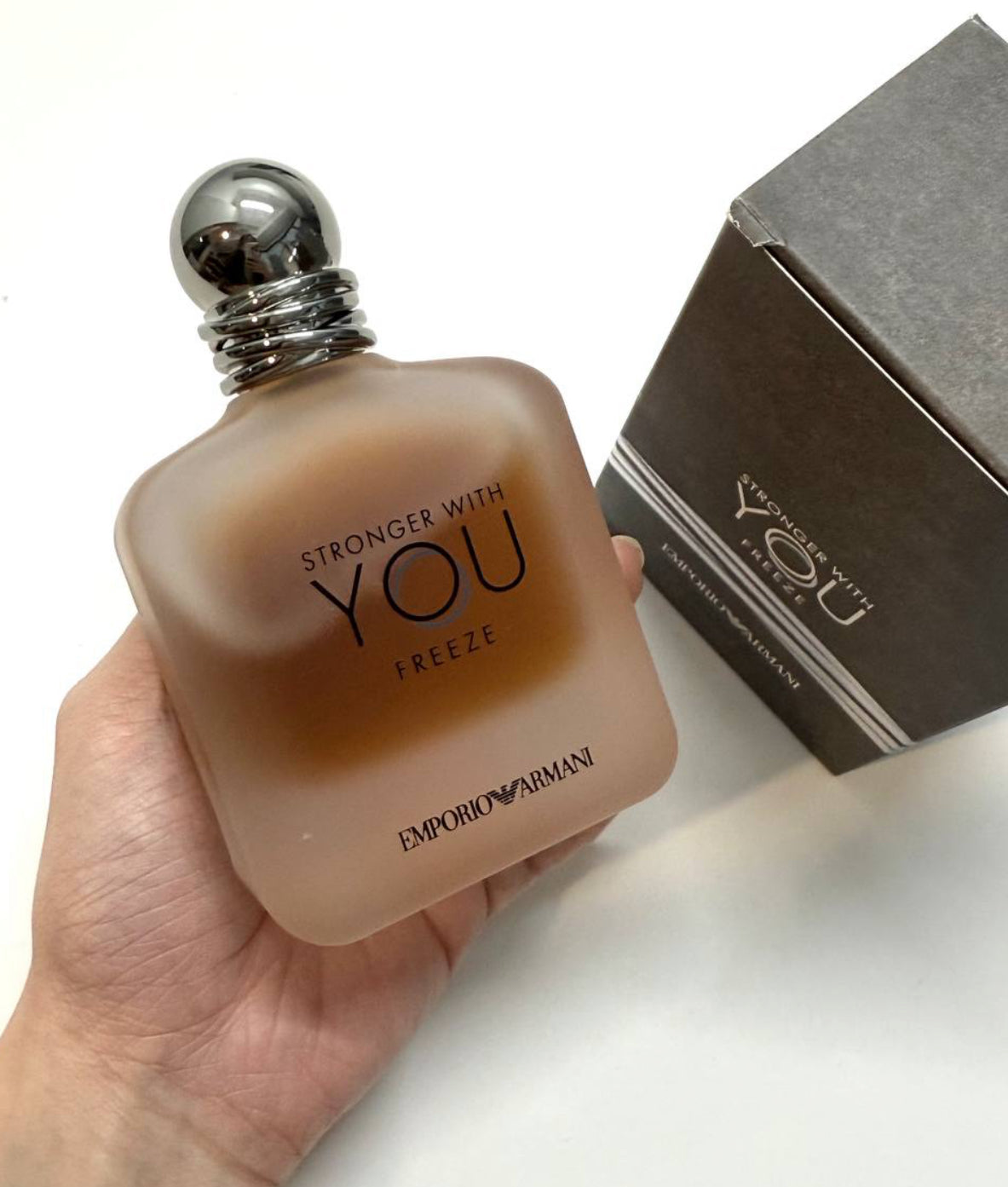 Armani Emporio – Stronger With You Freeze Eau de Toilette (100ml) | 100% Authentic | For Men