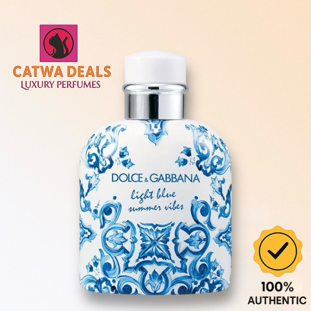 Dolce & Gabbana Light Blue Summer Vibes Pour Homme Eau de Toilette (125ml) – Limited Edition | For Men