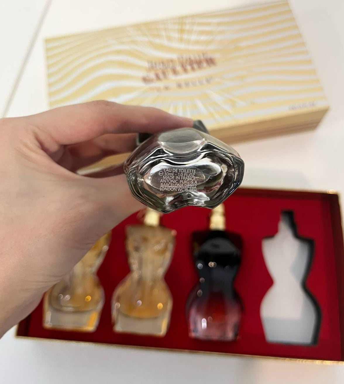 JEAN PAUL GAULTIER LA BELLE WOMAN &
MAN 4IN1 SET (4X30ML)