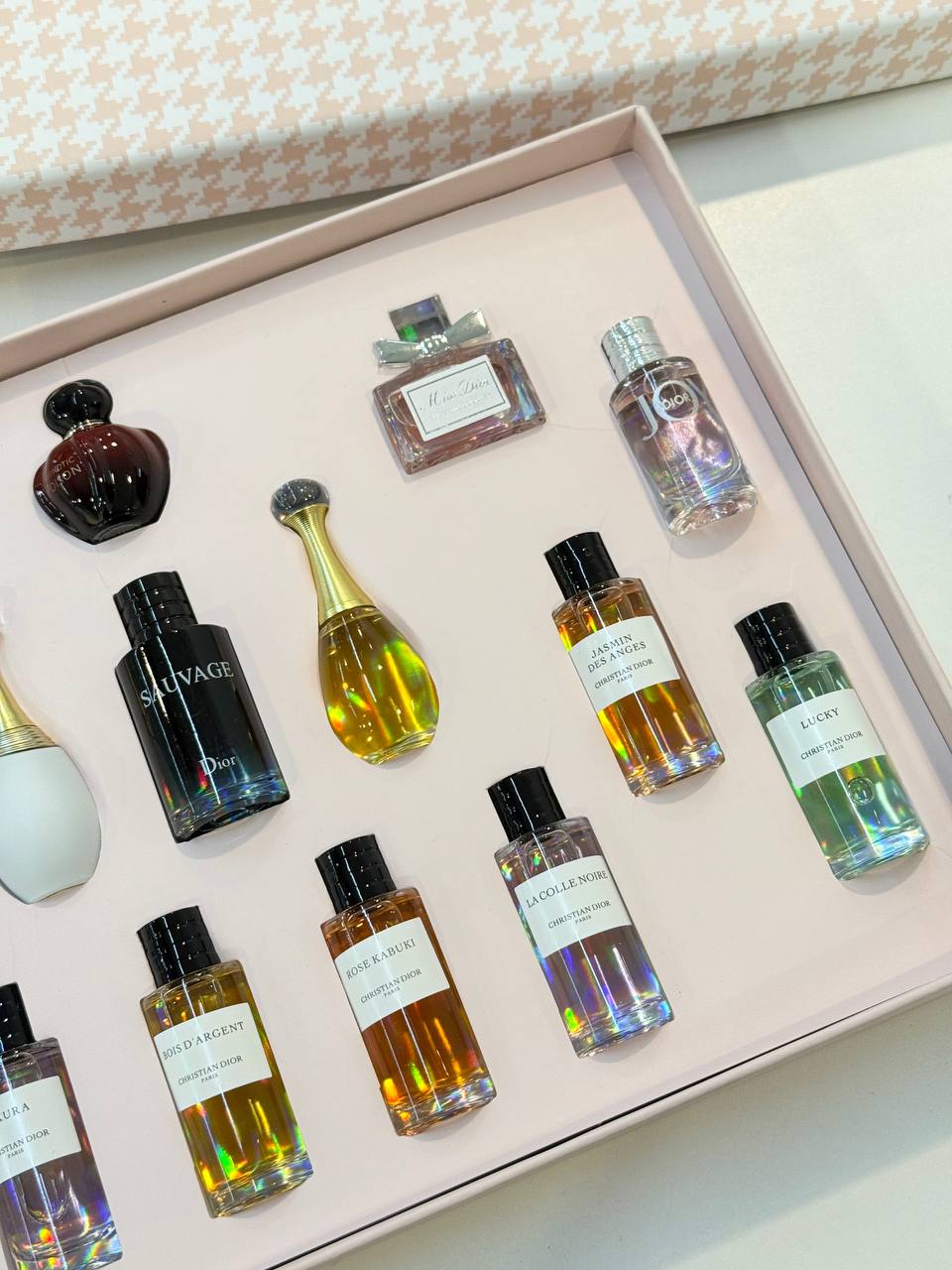 CHRISTIAN DIOR PINK BOX SET 16IN1