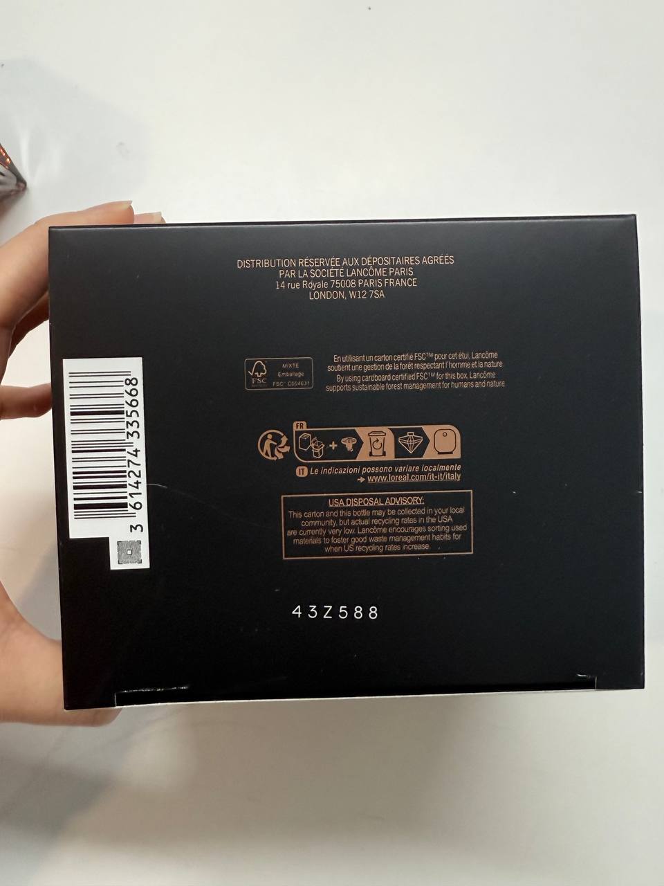 Lancôme La Nuit Trésor Le Vanille Noire Eau de Parfum 100ml | 100% Authentic | Women’s Perfume