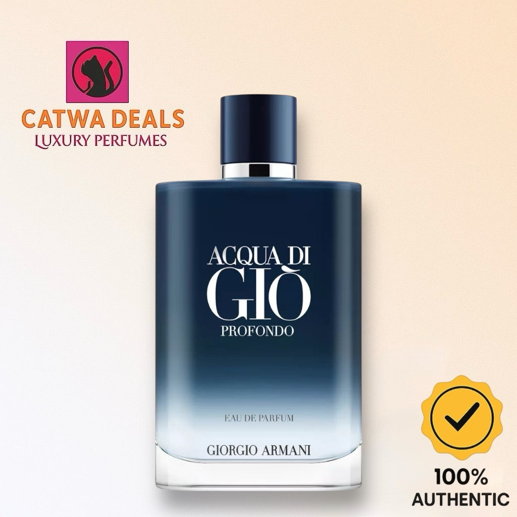 Giorgio Armani – Acqua di Giò Profondo Eau de Parfum (125ml) | 100% Authentic | Men’s Perfume