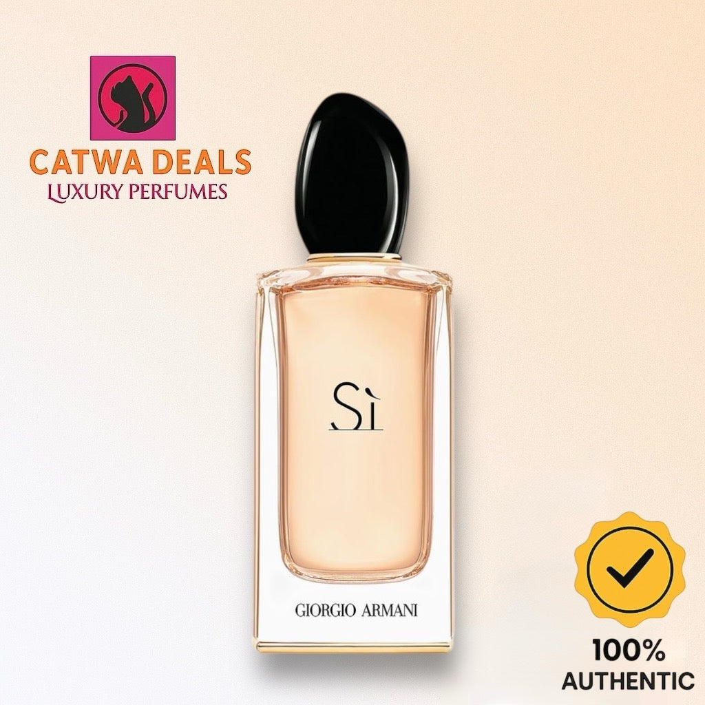 Giorgio Armani – Sì Eau de Parfum | 100% Authentic | Women’s Perfume