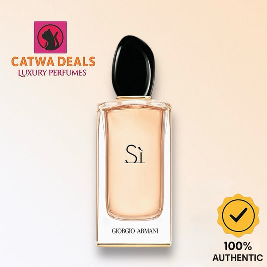 Giorgio Armani – Sì Eau de Parfum | 100% Authentic | Women’s Perfume