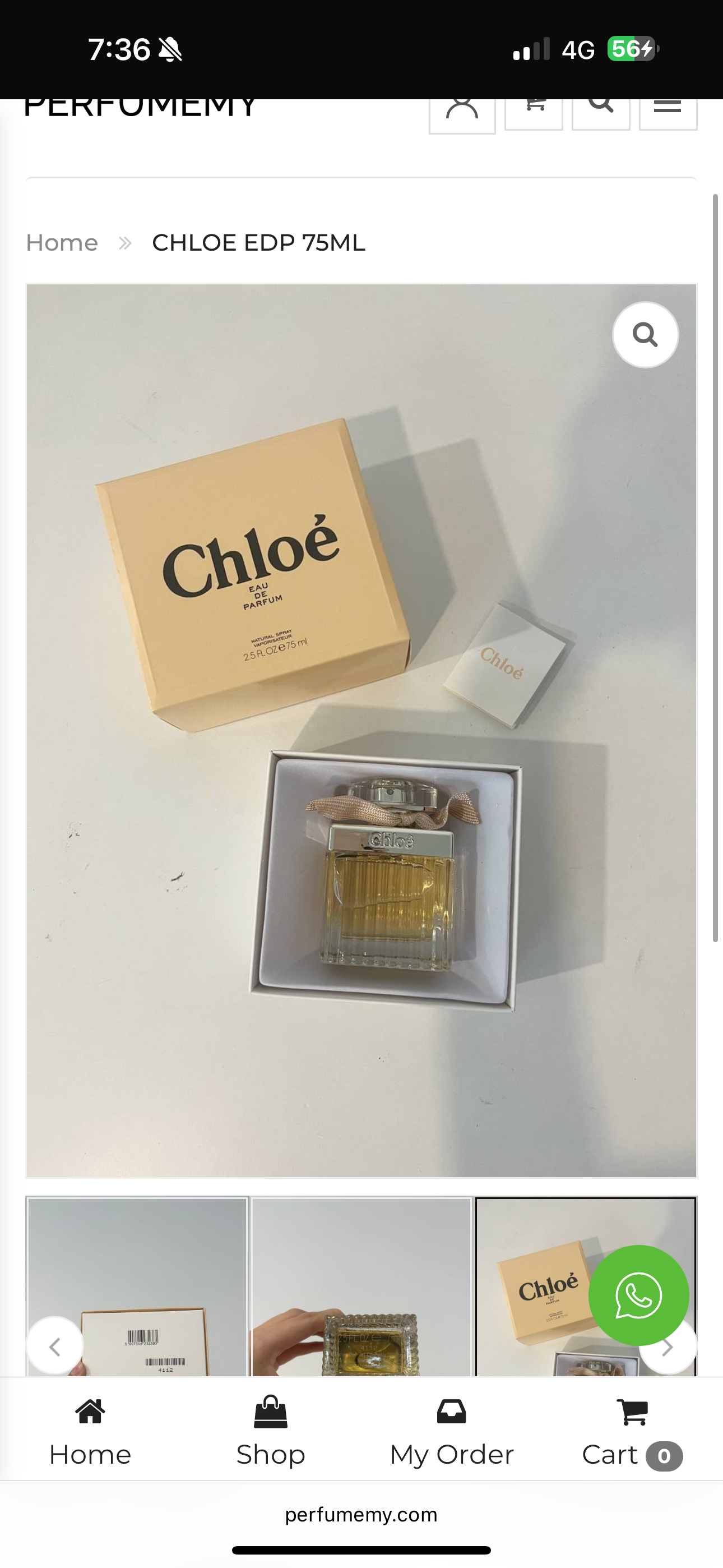 Chloé Eau de Parfum (75ml) – 100% Authentic | Women Perfume