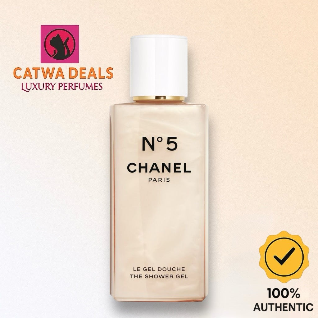Chanel N°5 The Shower Gel 50ml – 100% Authentic | Luxurious Body Cleanser
