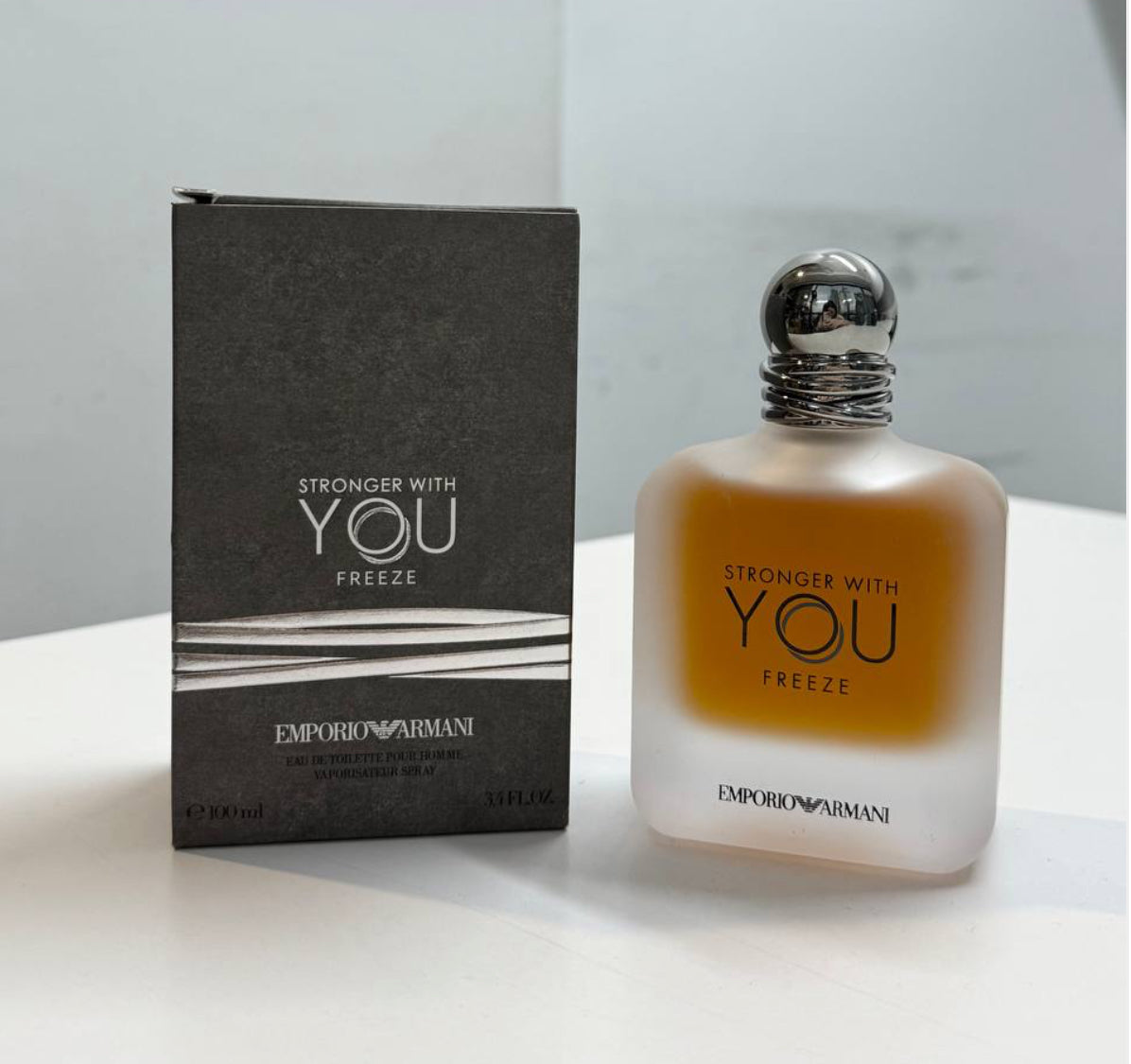 Armani Emporio – Stronger With You Freeze Eau de Toilette (100ml) | 100% Authentic | For Men