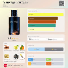 Dior Sauvage Parfum 100ml - 100% Authentic | Men Perfume