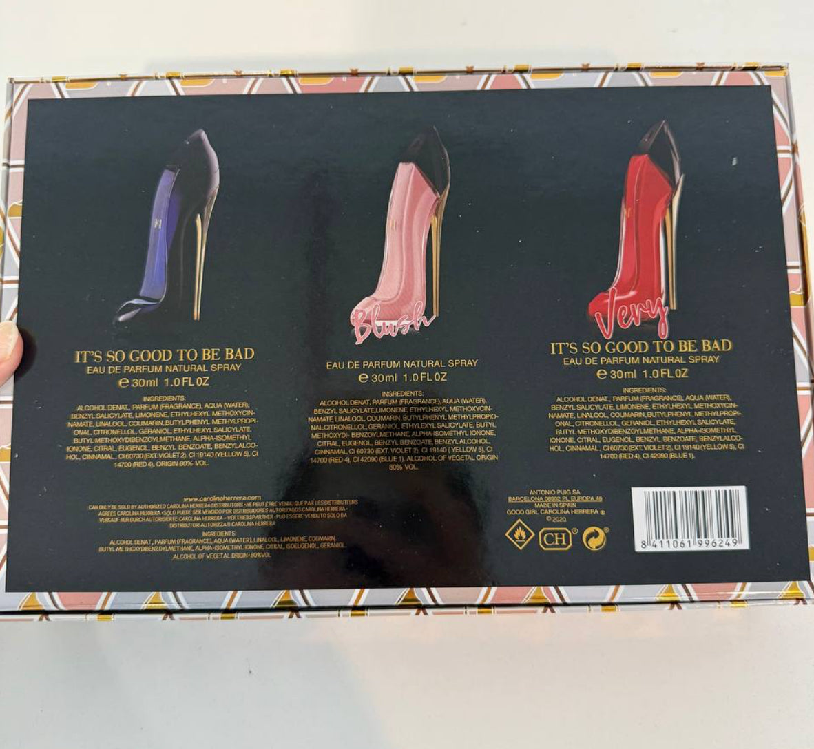 Carolina Herrera Good Girl Gift Set (3×30ml) – 100% Authentic | Women Perfume