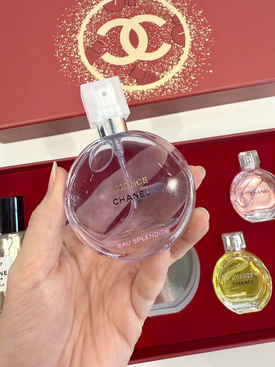 CHANEL SET 6IN1 (RED BOX)