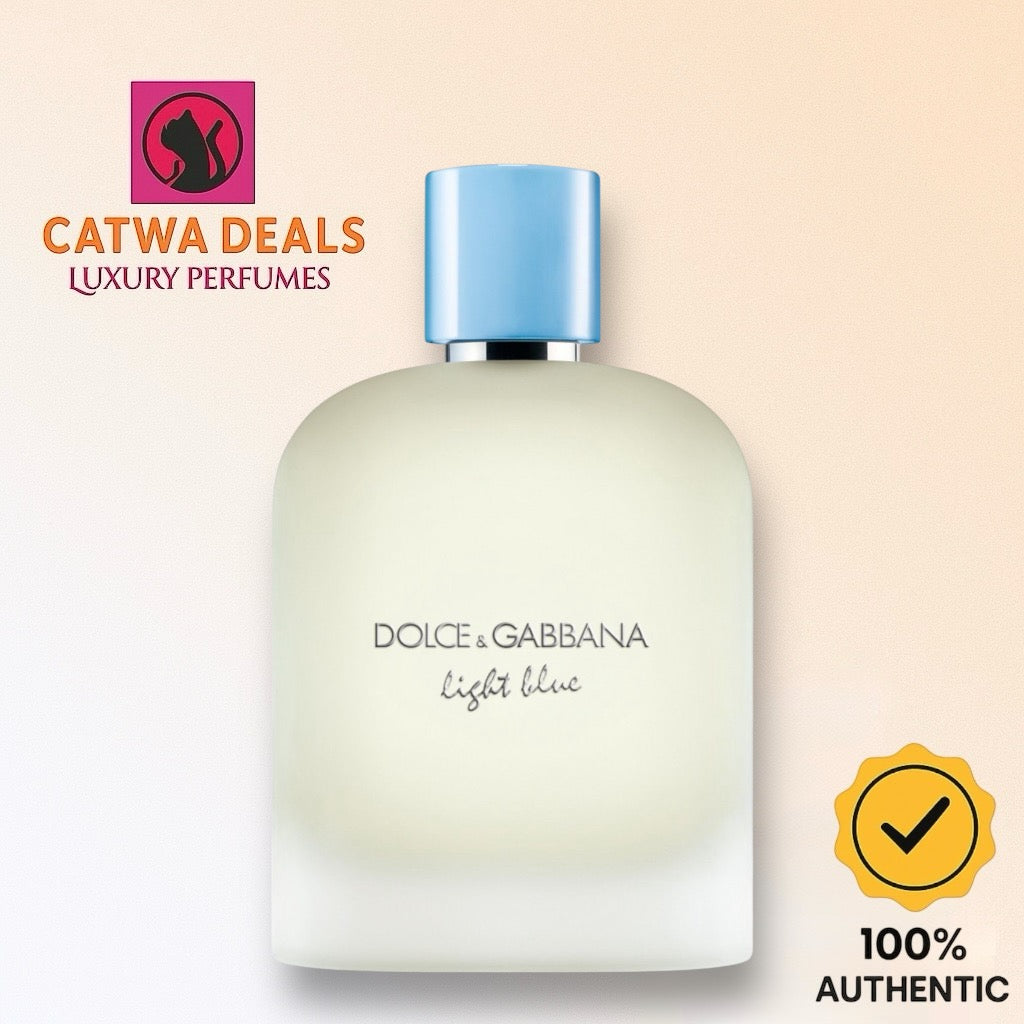 Dolce & Gabbana Light Blue Pour Homme Eau de Toilette (125ml) – 100% Authentic | For Men