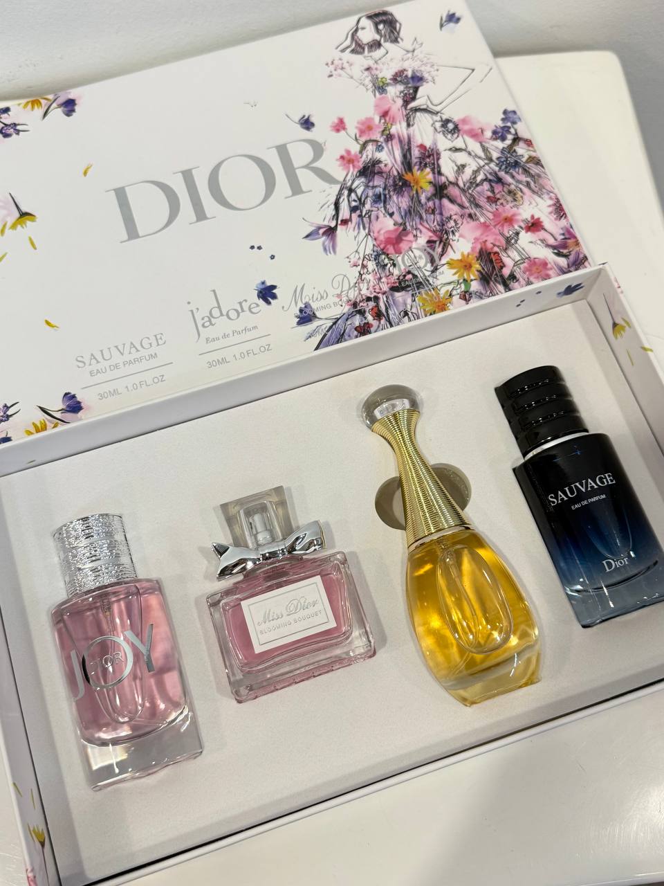 Dior J’adore 4-in-1 Mini Set 30ml Each | 100% Authentic | Women’s Perfume Set