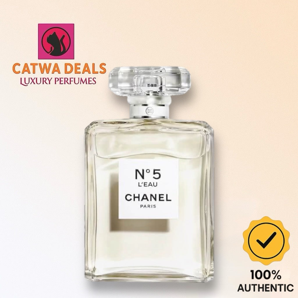 Chanel No.5 L’Eau Eau De Toilette 100ml – 100% Authentic | Women Perfume