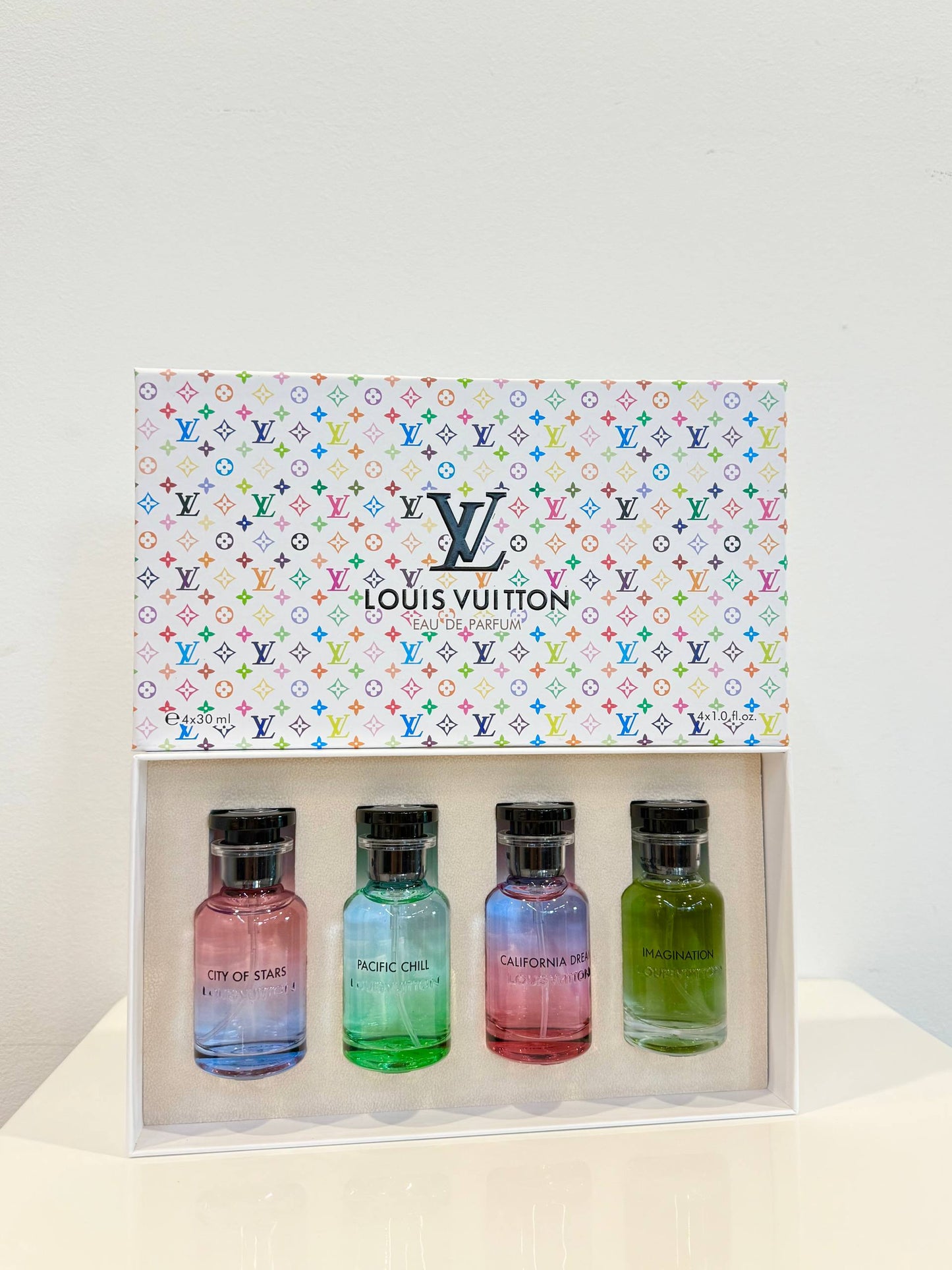 LOUIS VUITTON LV EDP 4IN1 SET (4X30ML) WHITE BOX