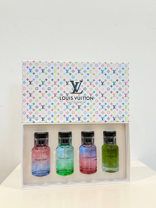 LOUIS VUITTON LV EDP 4IN1 SET (4X30ML) WHITE BOX