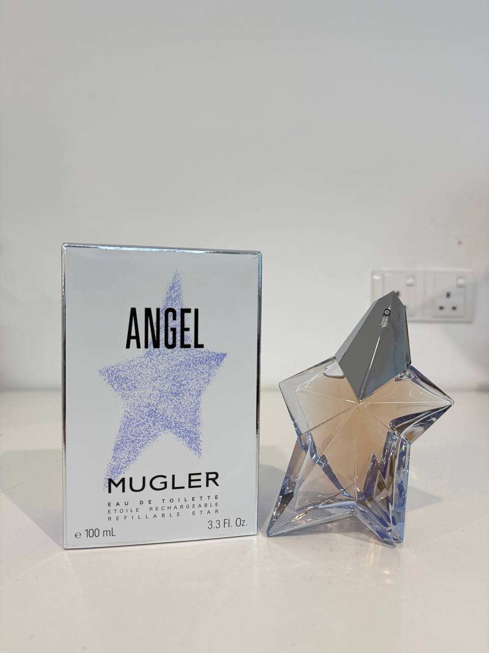 Mugler Angel Étoile Refillable Star EDT 100ml (White) | 100% Authentic | Women’s Perfume