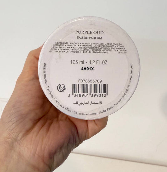 Christian Dior Purple Oud Eau de Parfum (125ml) – 100% Authentic | Unisex