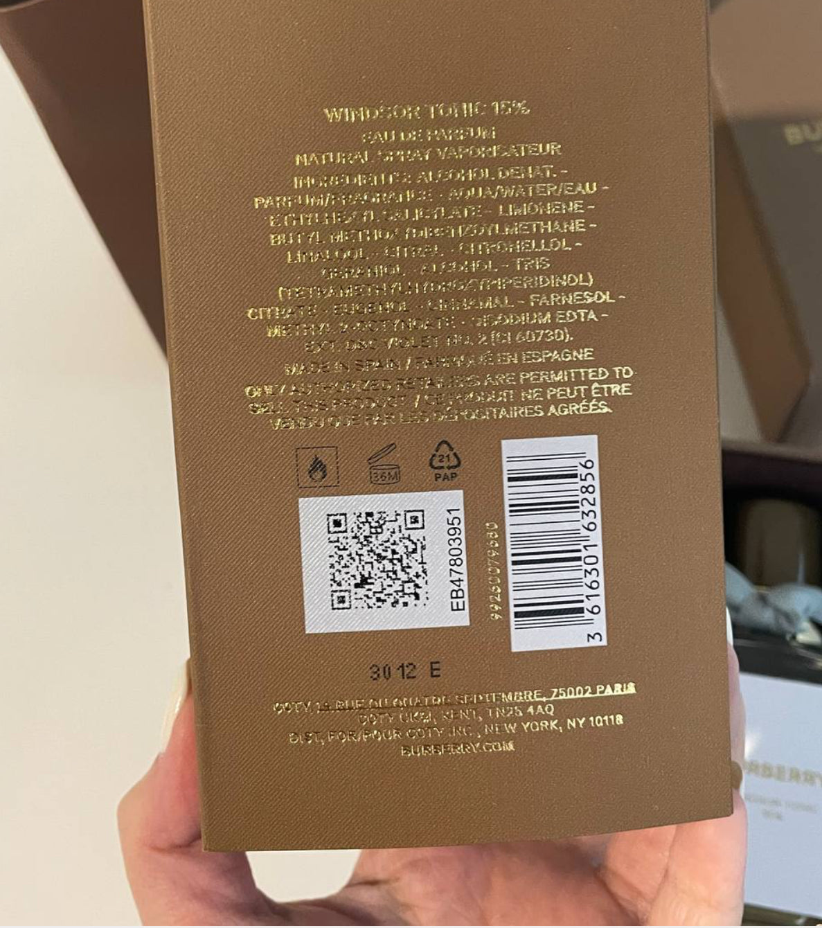 Burberry London Windsor Tonic 15% Eau de Parfum (100ml) – 100% Authentic | Men Perfume