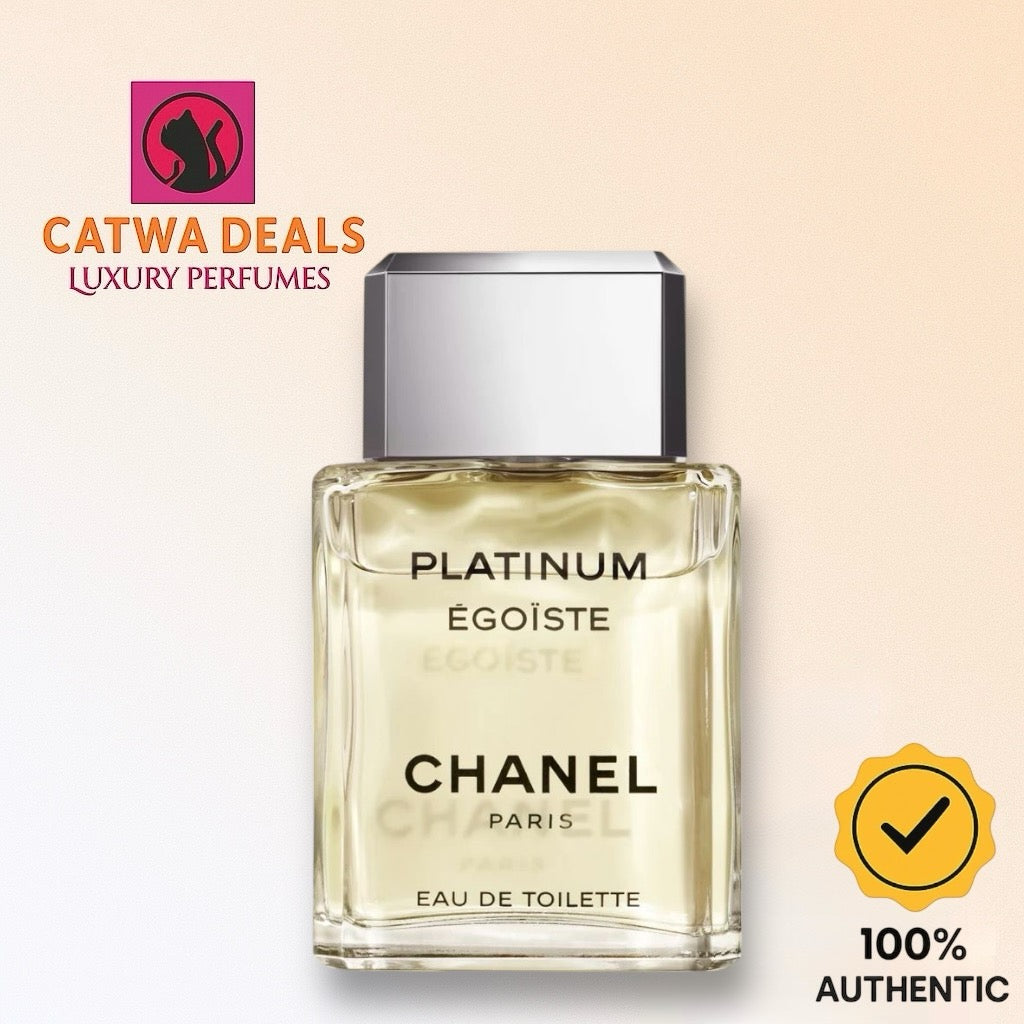 Chanel Platinum Égoïste Eau De Toilette 100ml – 100% Authentic | Men’s Perfume
