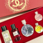 CHANEL SET 6IN1 (RED BOX)