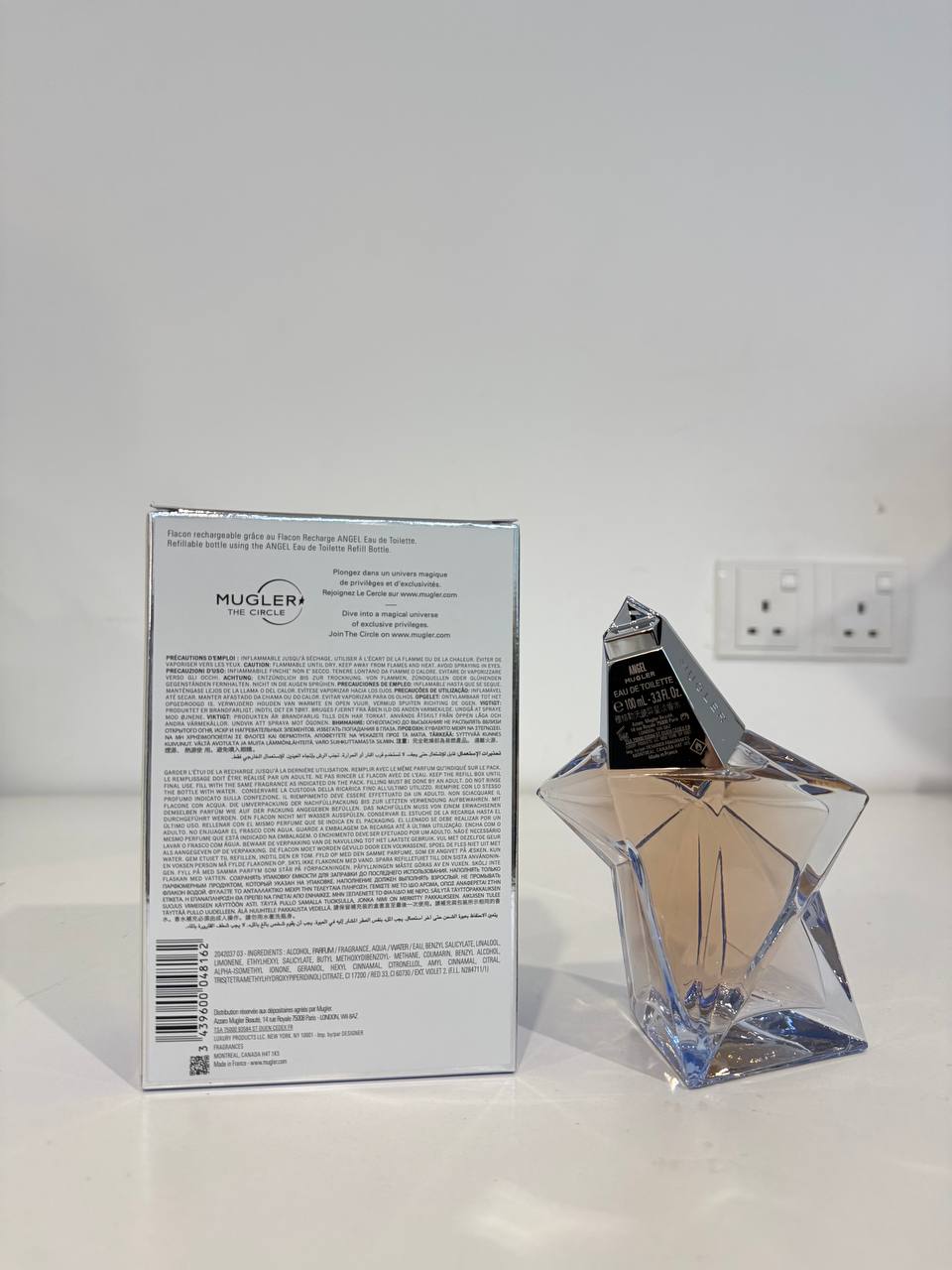 Mugler Angel Étoile Refillable Star EDT 100ml (White) | 100% Authentic | Women’s Perfume