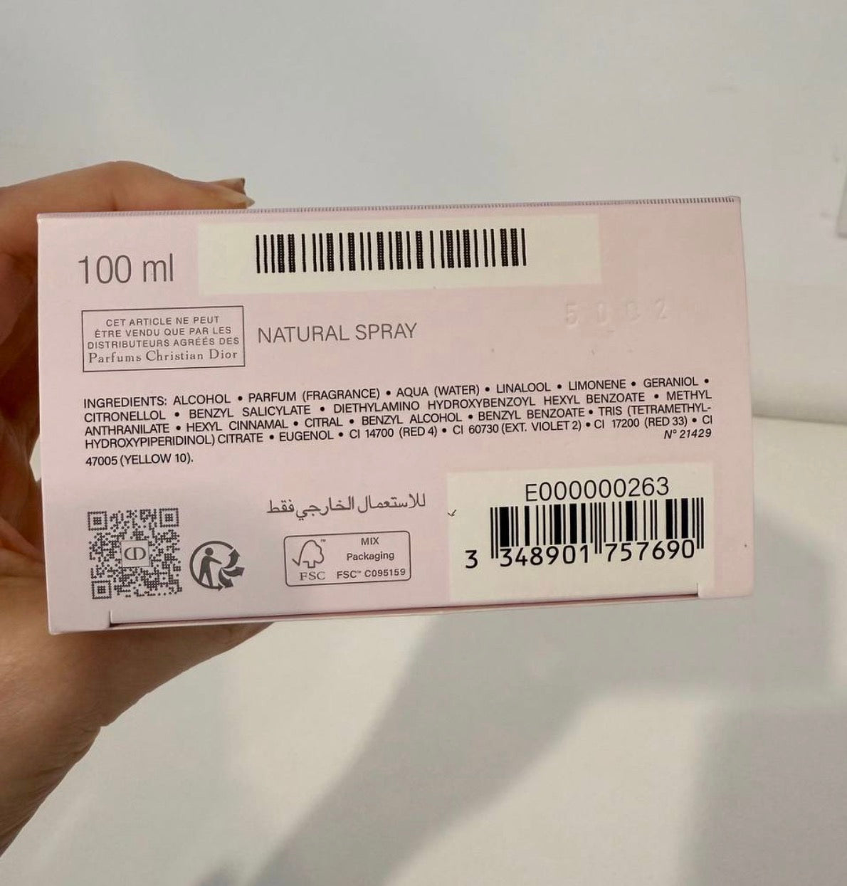 Miss Dior Essence Parfum 100ml | 100% Authentic | Women’s Perfume