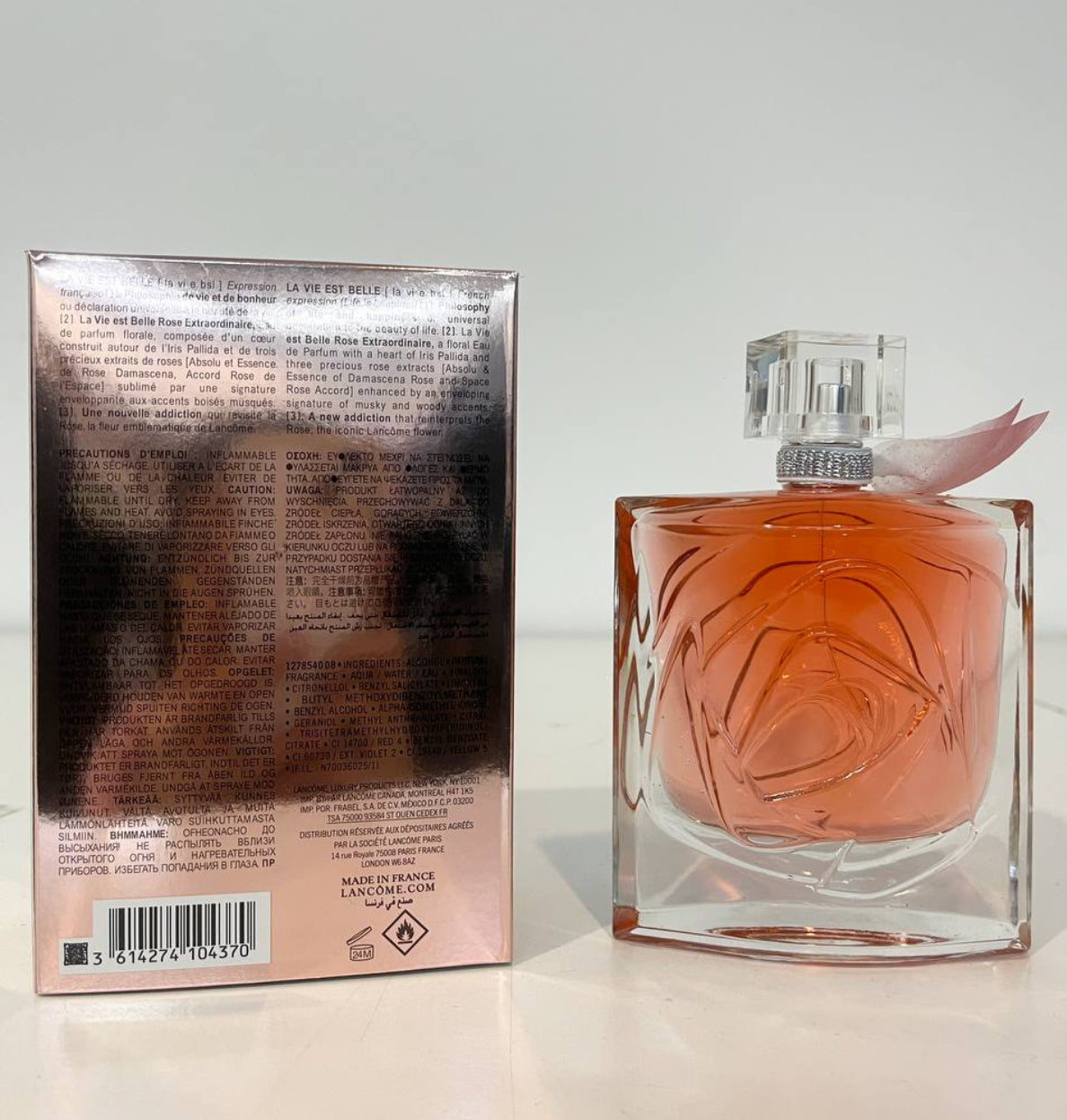 Lancome La Vie Est Belle Rose Extraordinaire EDP Floral 100ml - 100% Authentic | Women Perfume