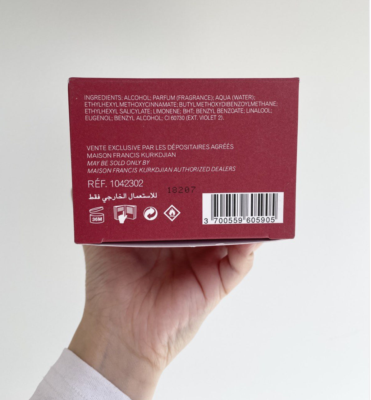 MFK BACCARAT ROUGE 540 EDP 70ml - 100% Authentic | Unisex Perfume