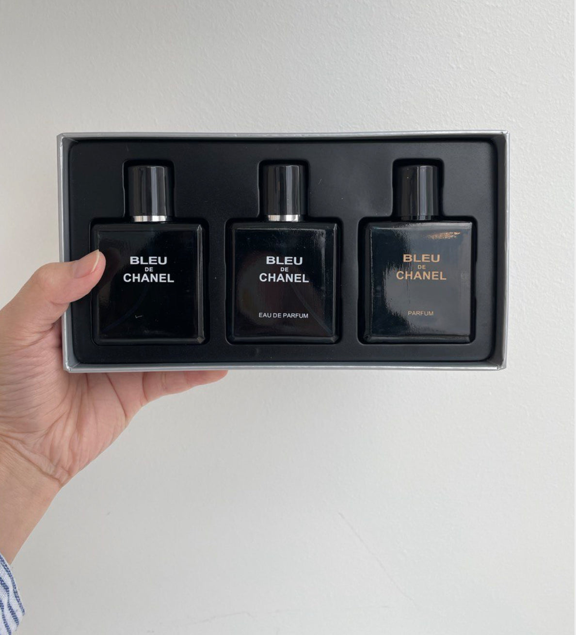 Chanel Bleu De Chanel 3in1 Gift Set Each 30ml - 100% Authentic | Men Perfumes