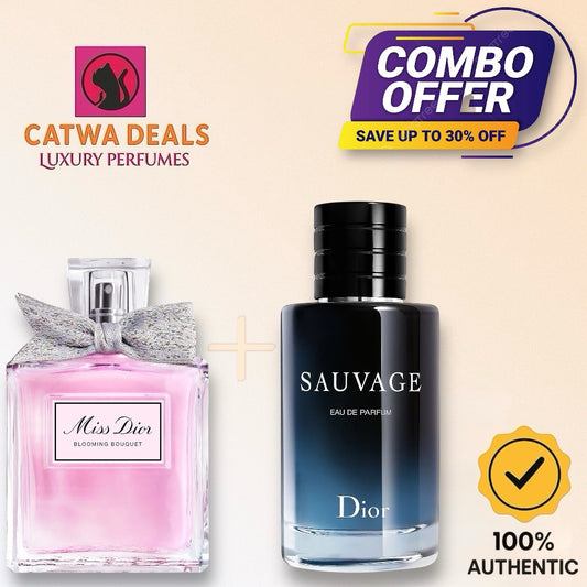 Miss Dior Blooming Bouquet + Dior Sauvage EDP 100ml — Combo Offer 💗🔥 | 100% Authentic