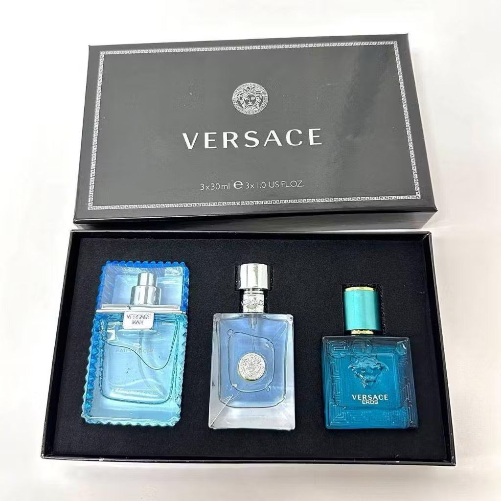 Versace 3in1 Mini Perfume Gift Set For Men Each 30ml