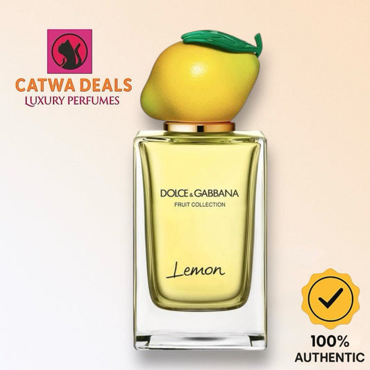Dolce & Gabbana Fruit Collection Lemon Eau de Toilette (150ml) – 100% Authentic | Unisex Perfume